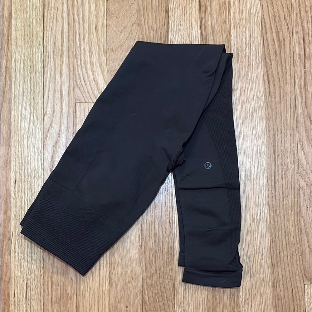 Gray Lululemon Compression Leggings